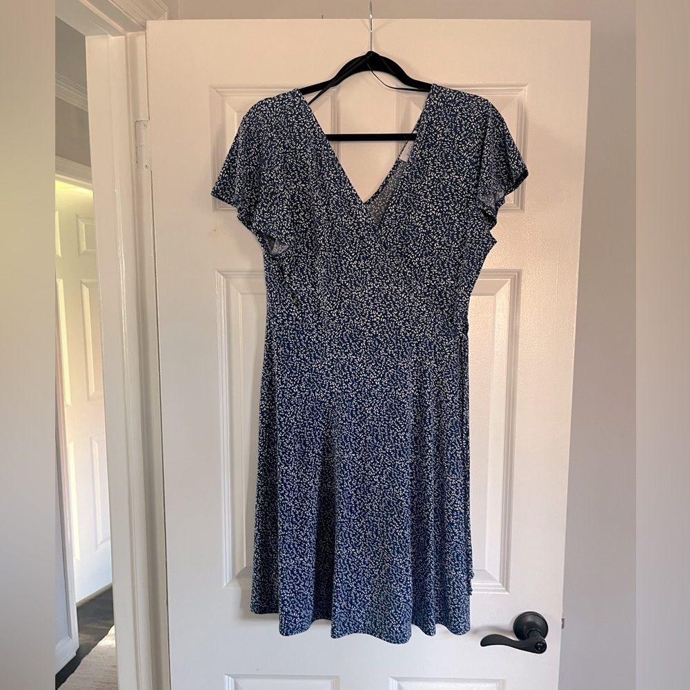 Kaileigh Faux Wrap Knit Dress